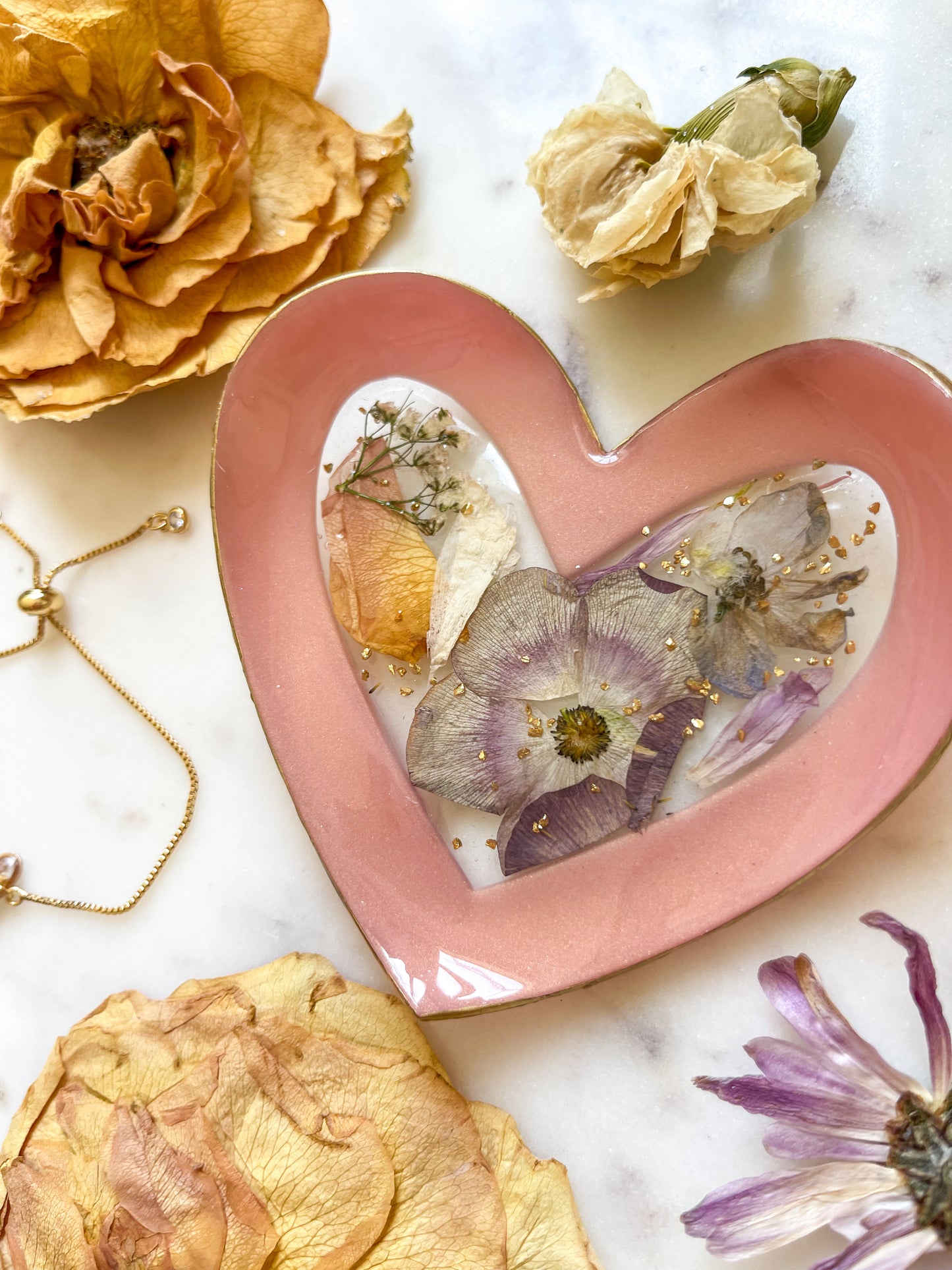 Clay and Resin Trinket Dish