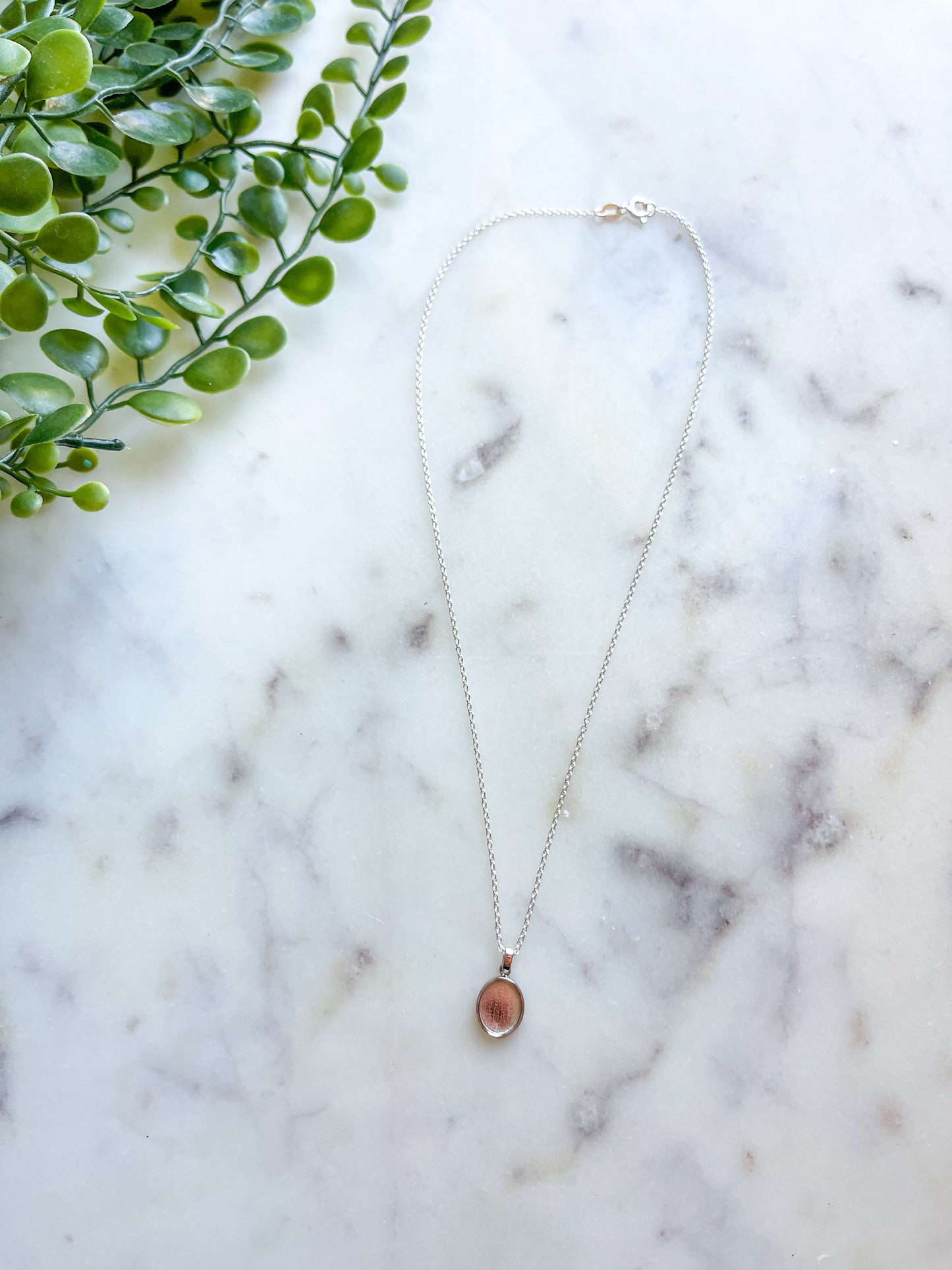 925 Sterling 8x10mm Oval Necklace/Pendant