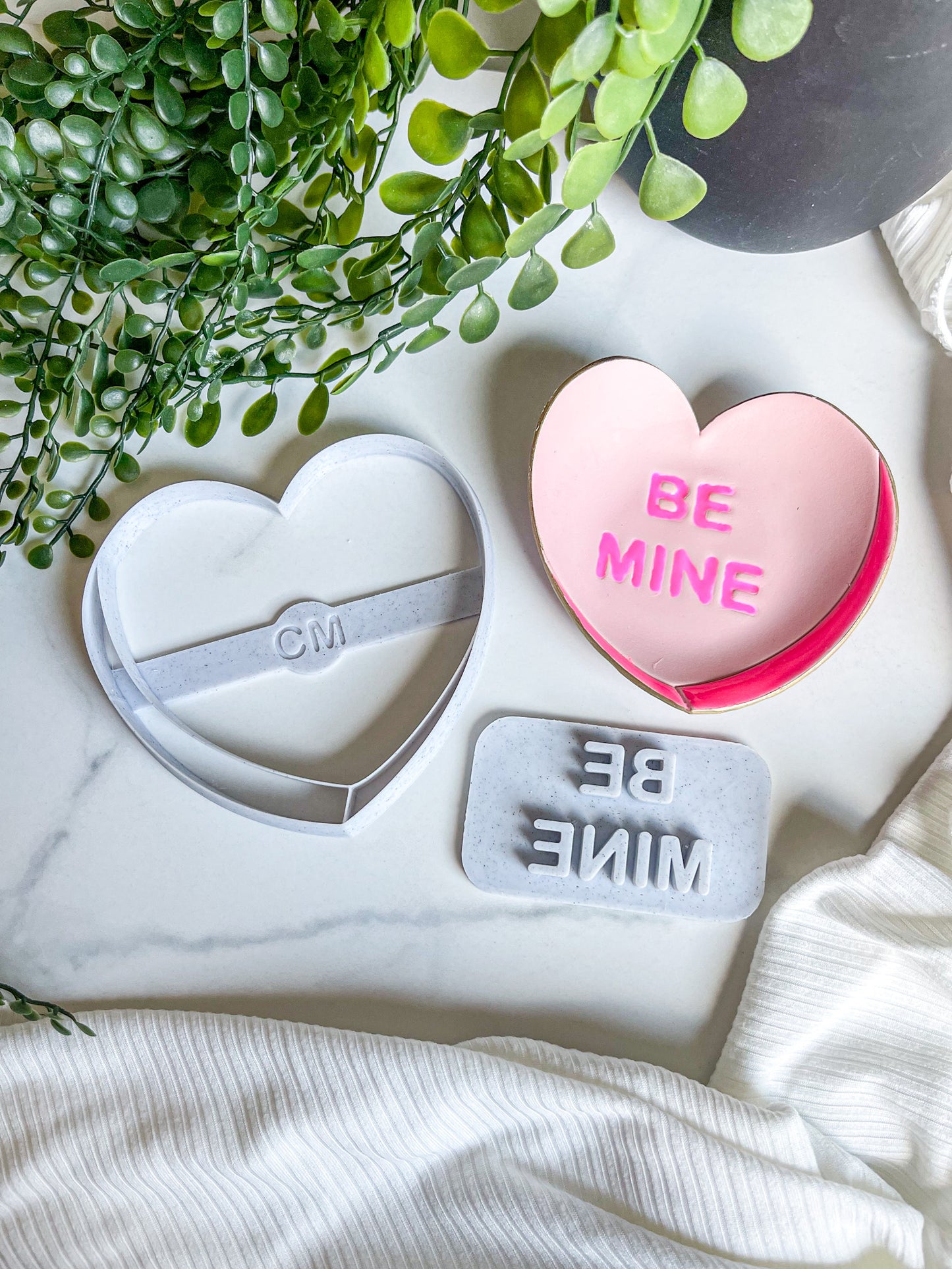Conversation Heart Trinket Cutter & Stamp