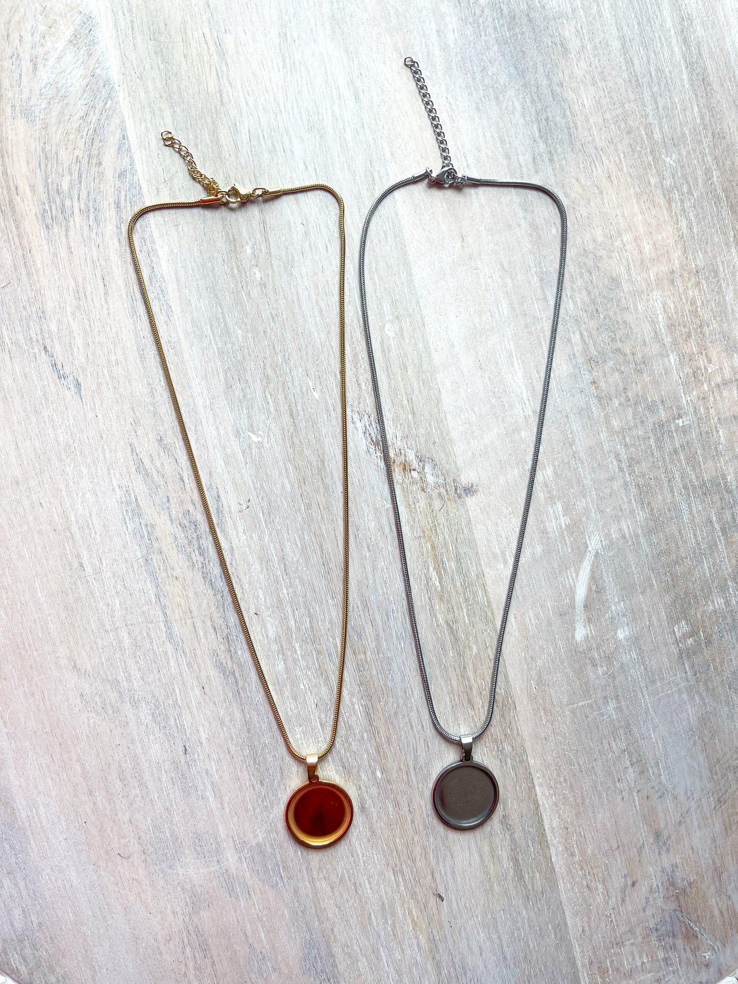 Necklace Round Blanks
