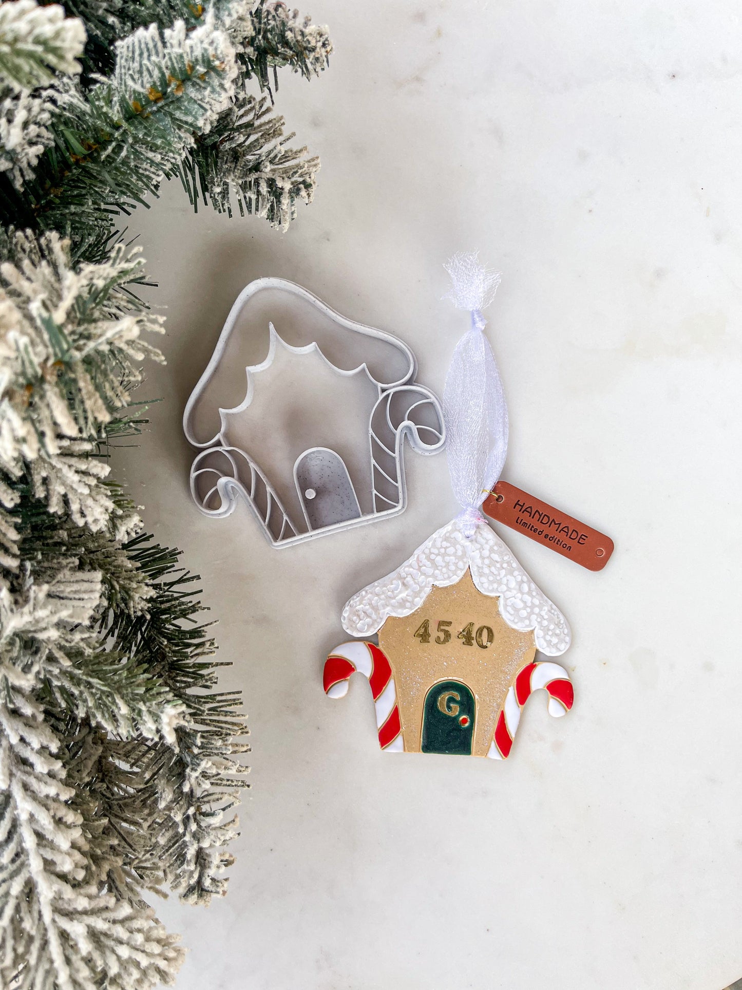 Candycane House Ornament Cutter