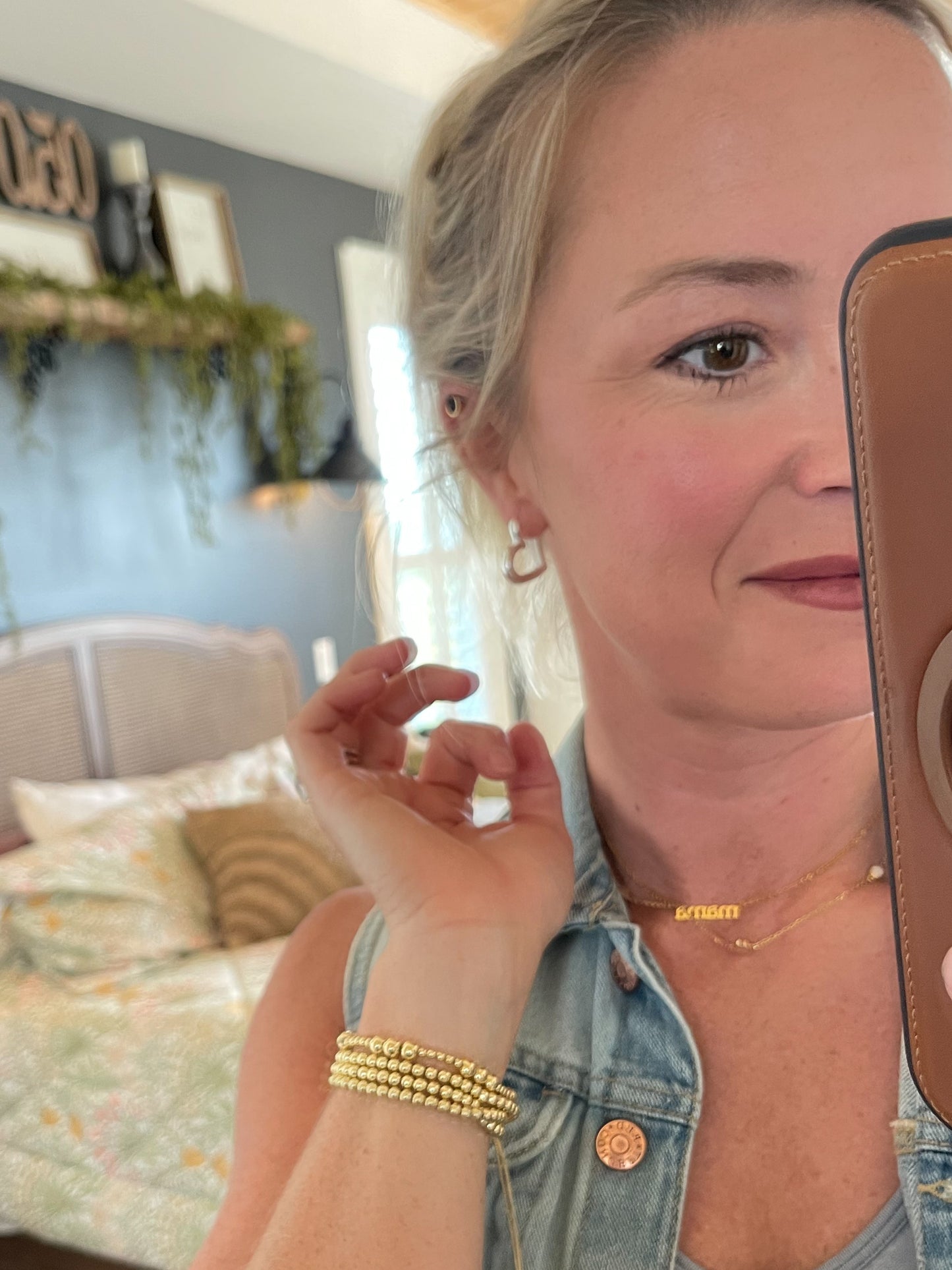 925 Stering Silver Heart Hoop Earrings