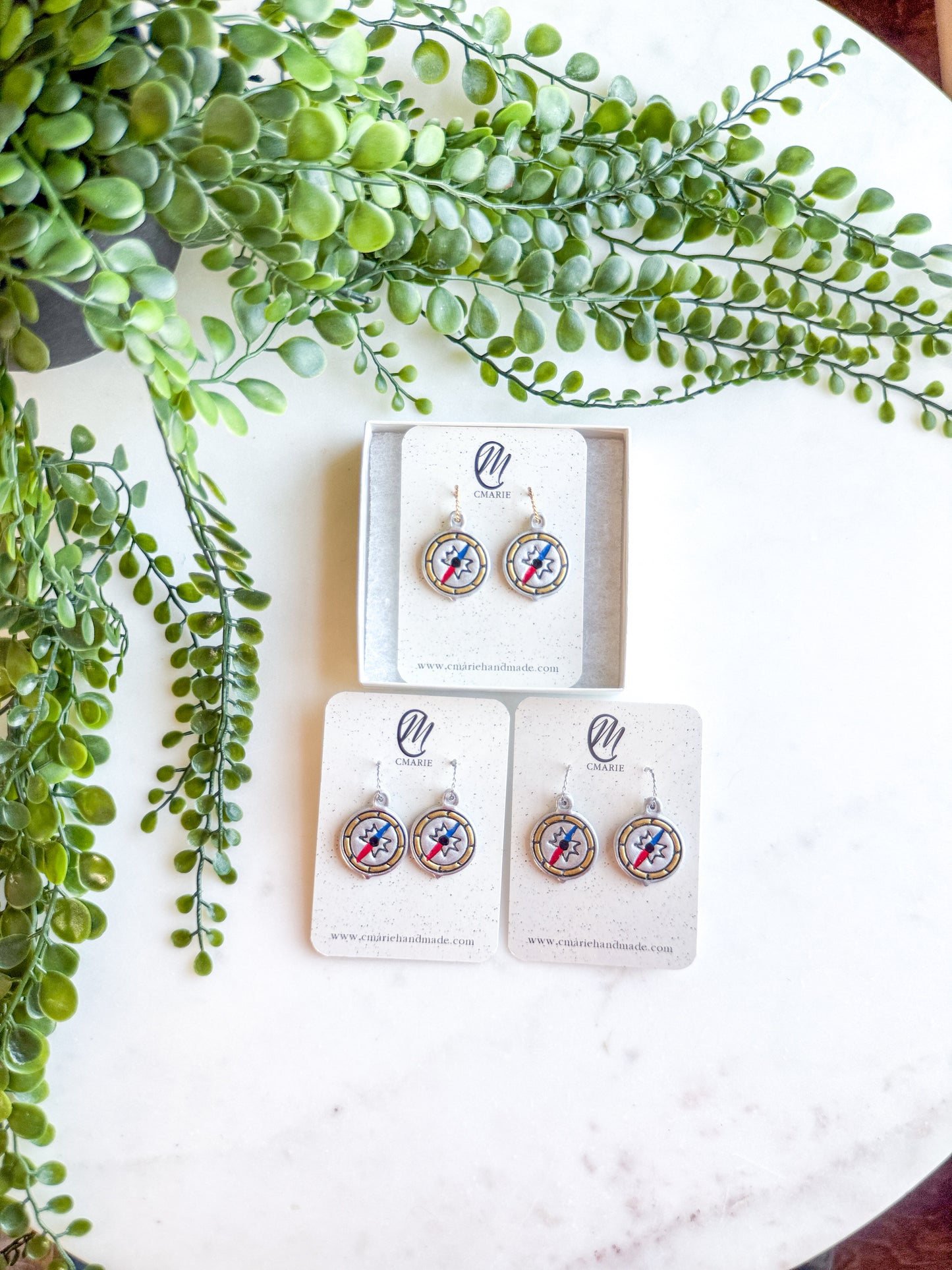 Compass Earring