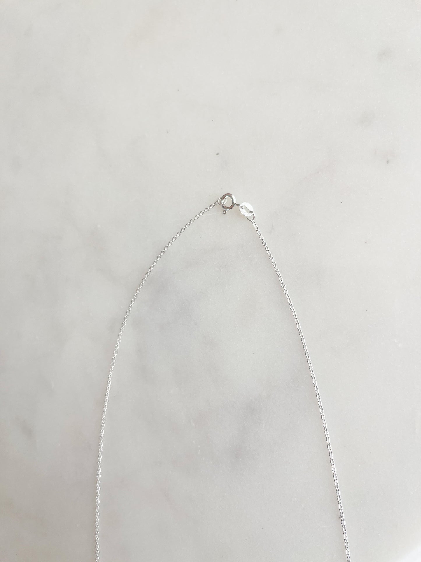 925 Sterling Tear Drop Necklace Pendant