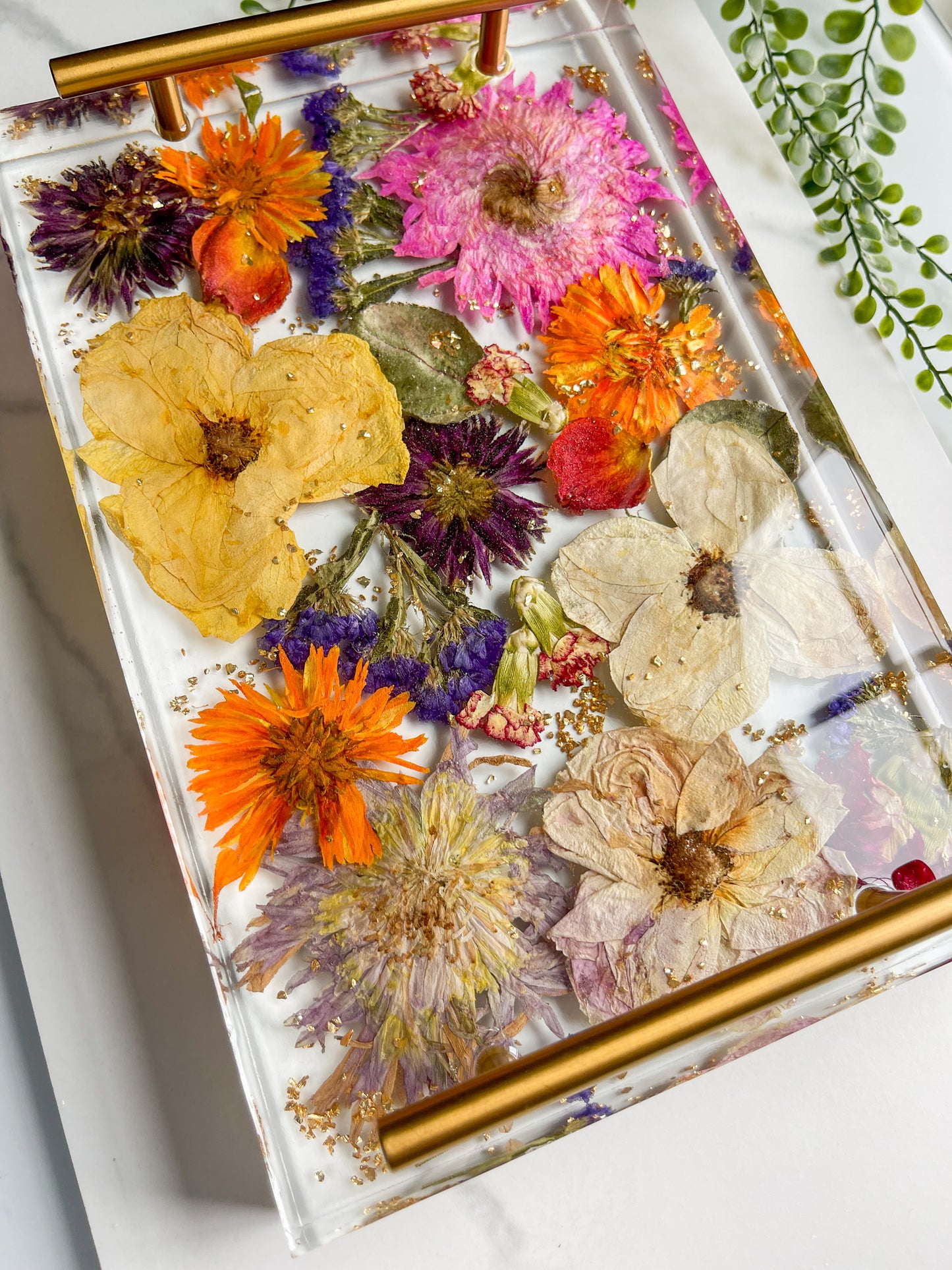 Large Resin Memorial Flower Tray