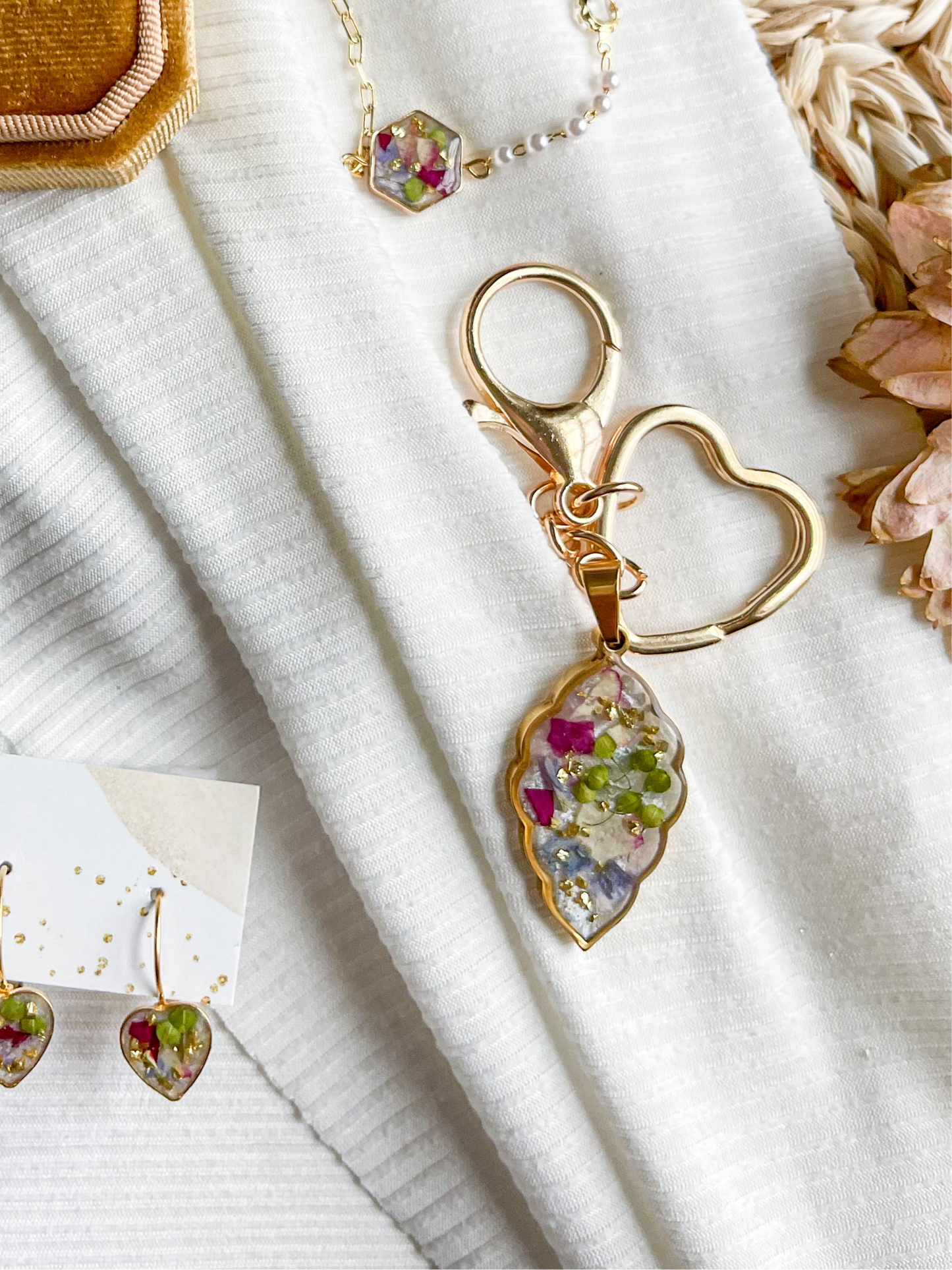 Gold Leaf Charm
