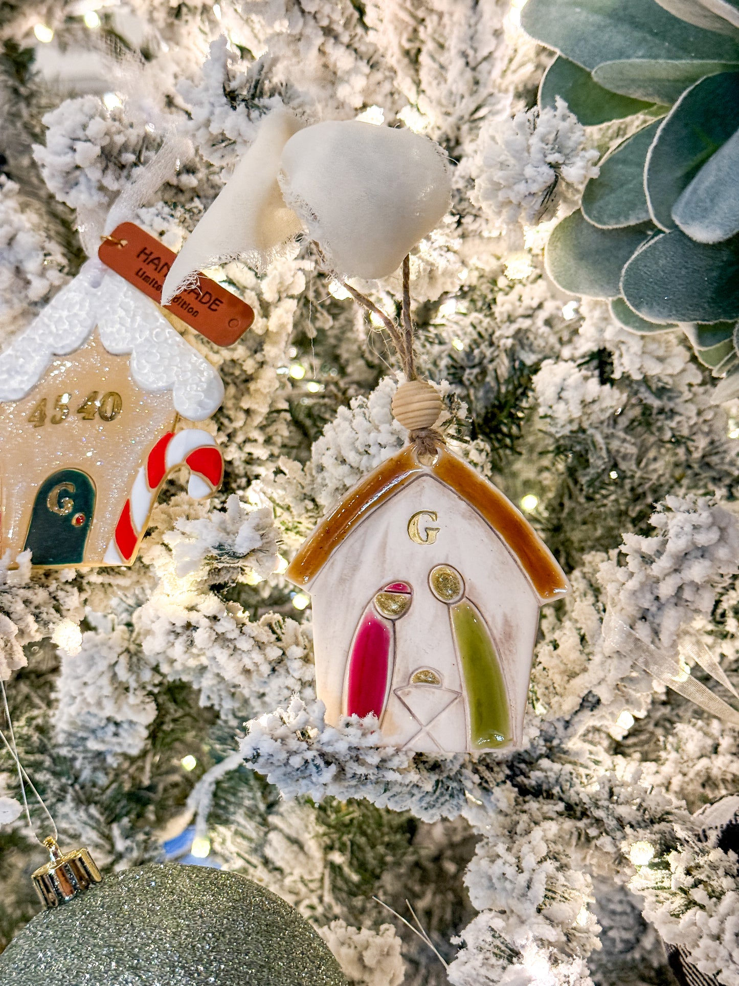 Nativity Scene Ornament (Personalized