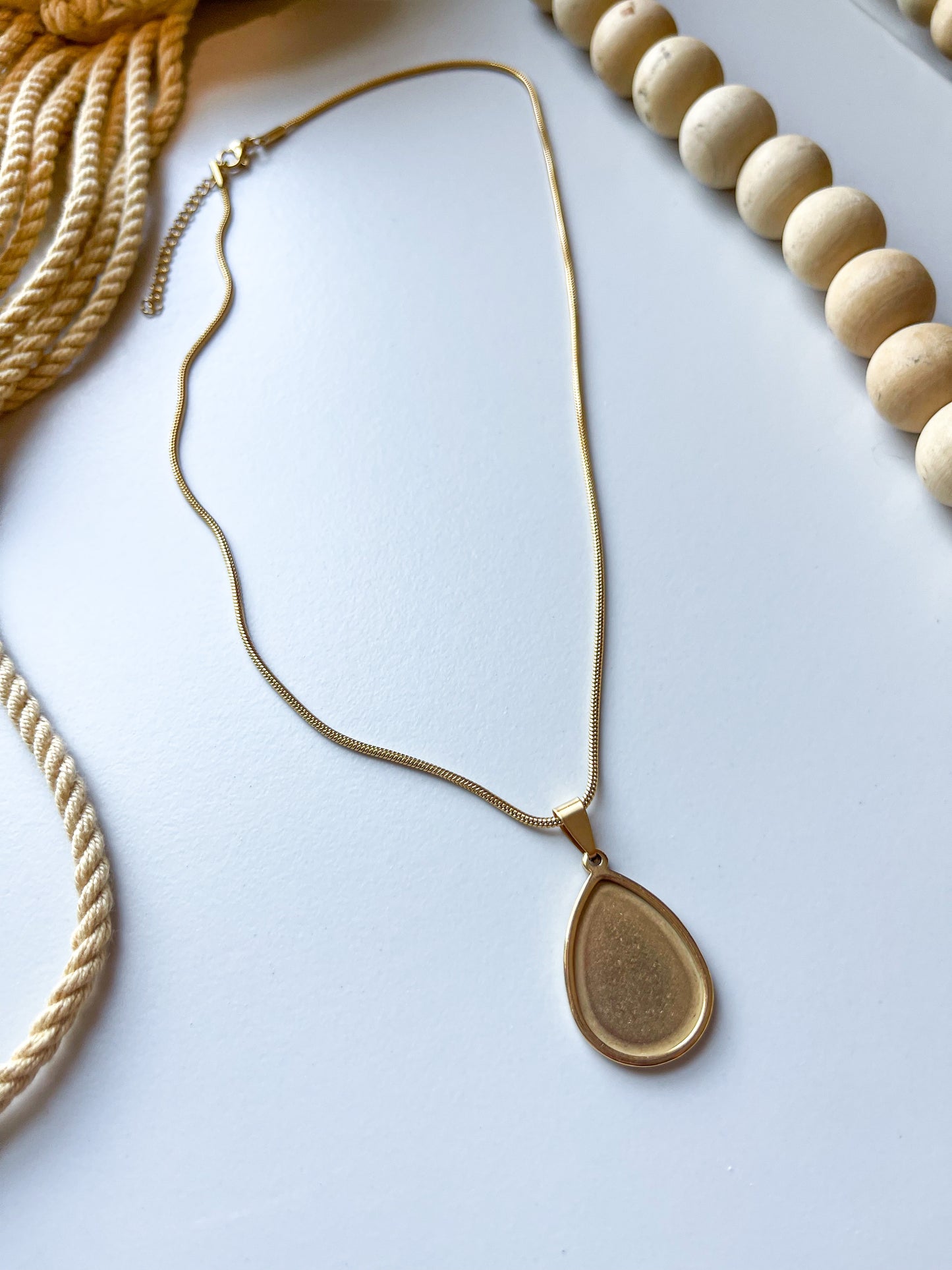 Necklace Teardrop Blanks