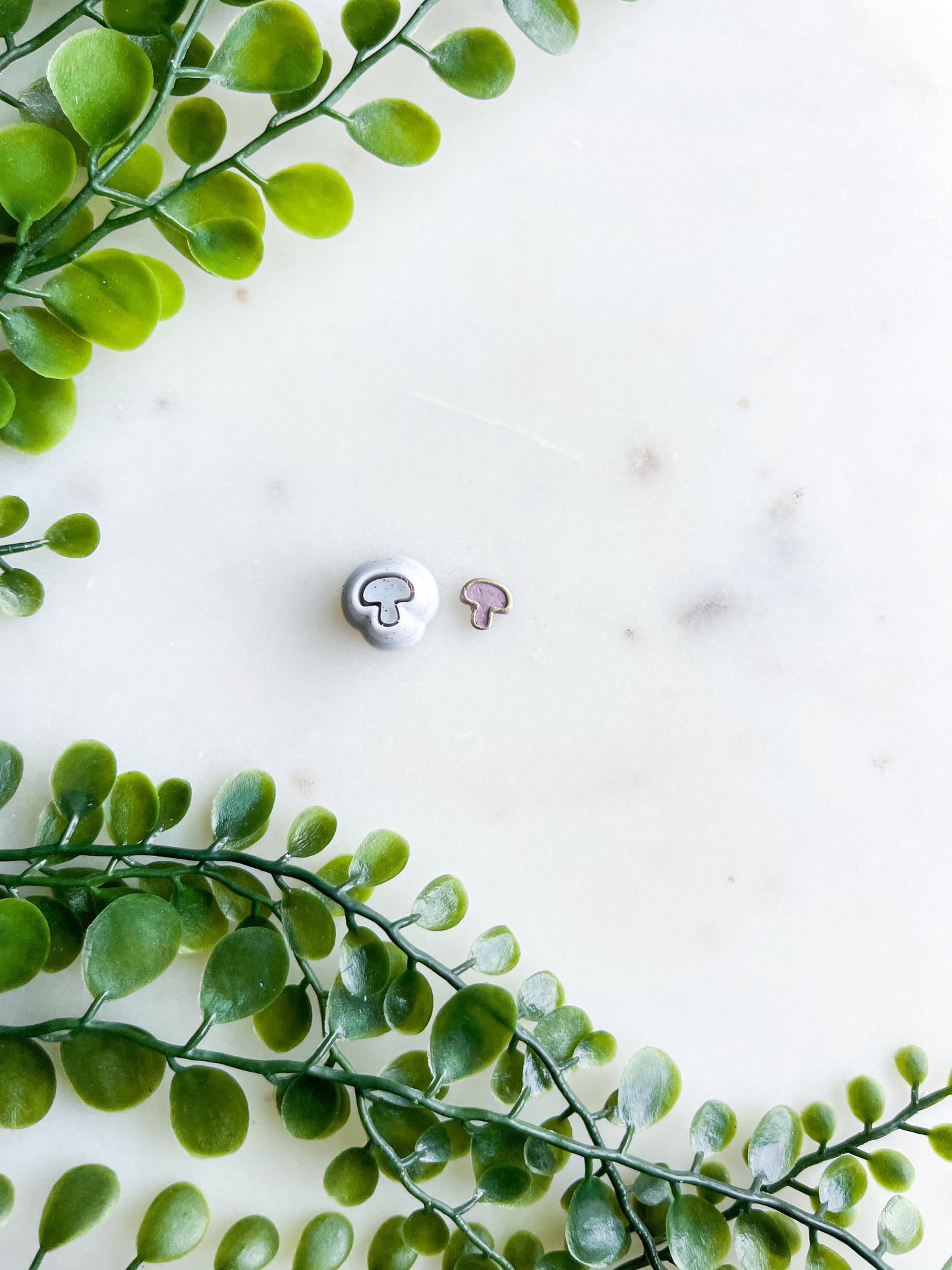 Micro Mushroom, Bow, and Butterfly