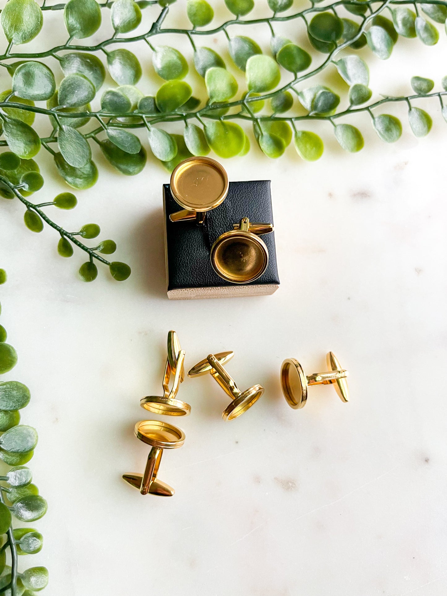 Stainless Steel Cuff Links 14mm