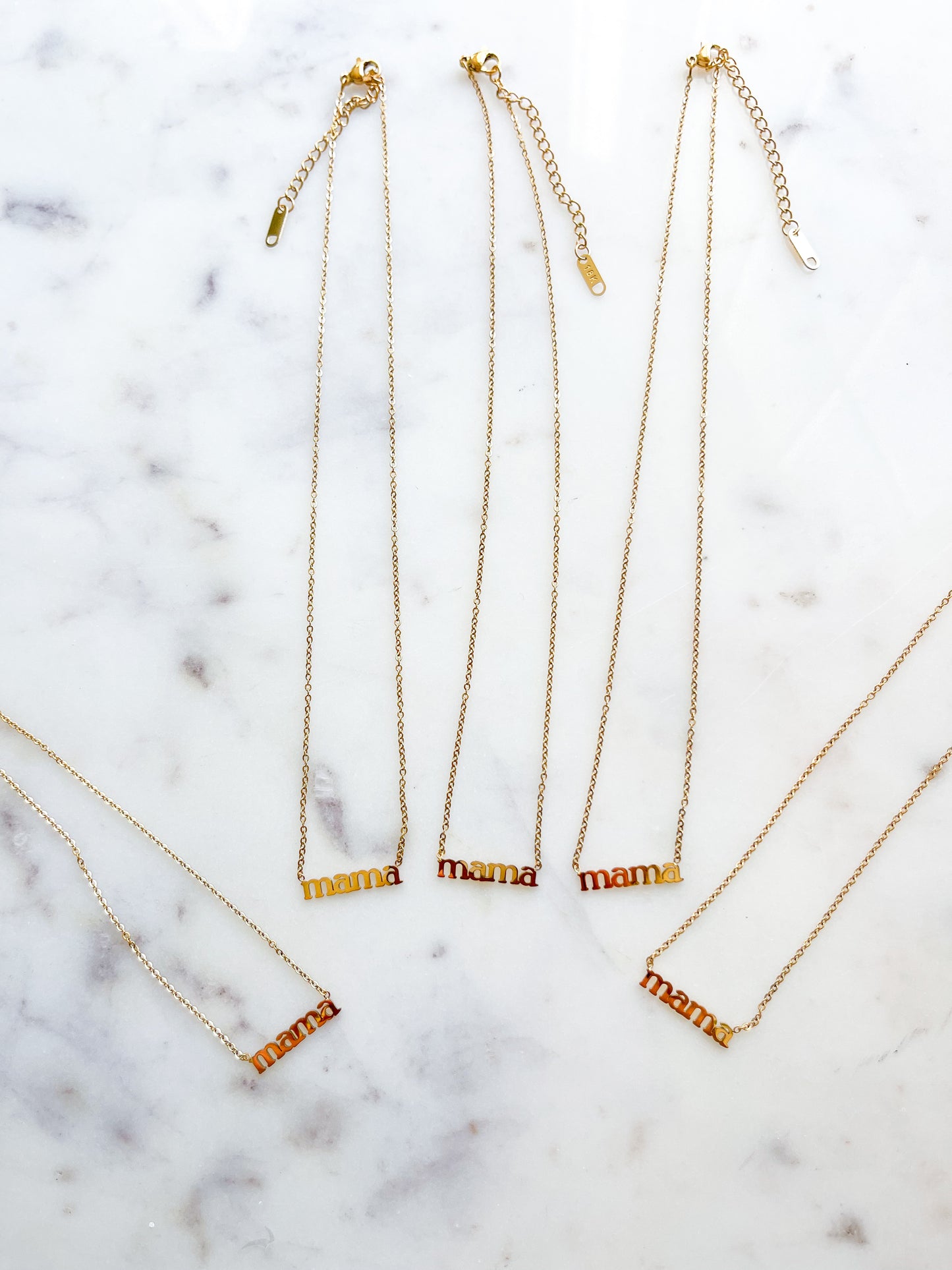 Mama Stainless Steel Necklace
