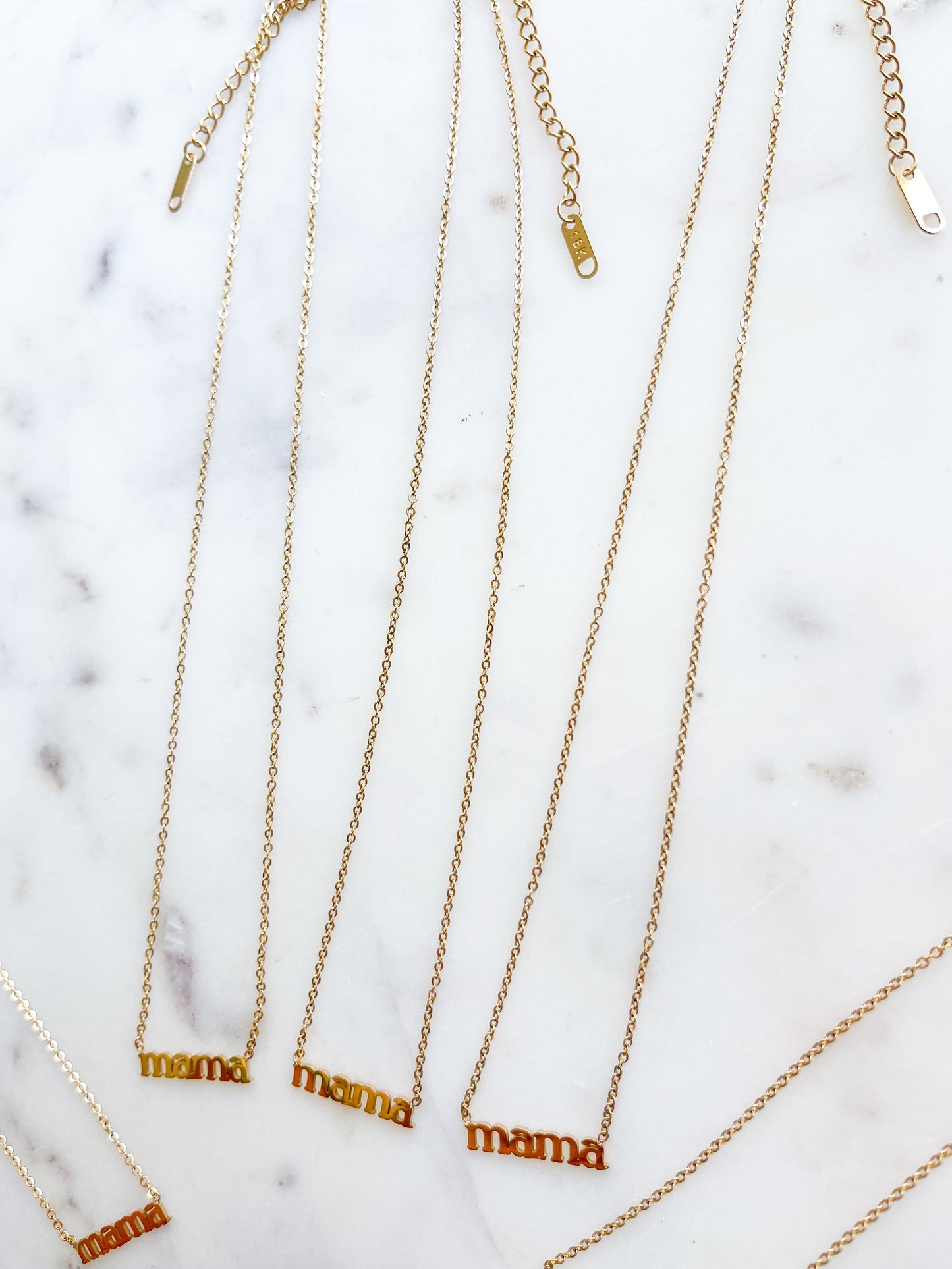 Mama Stainless Steel Necklace