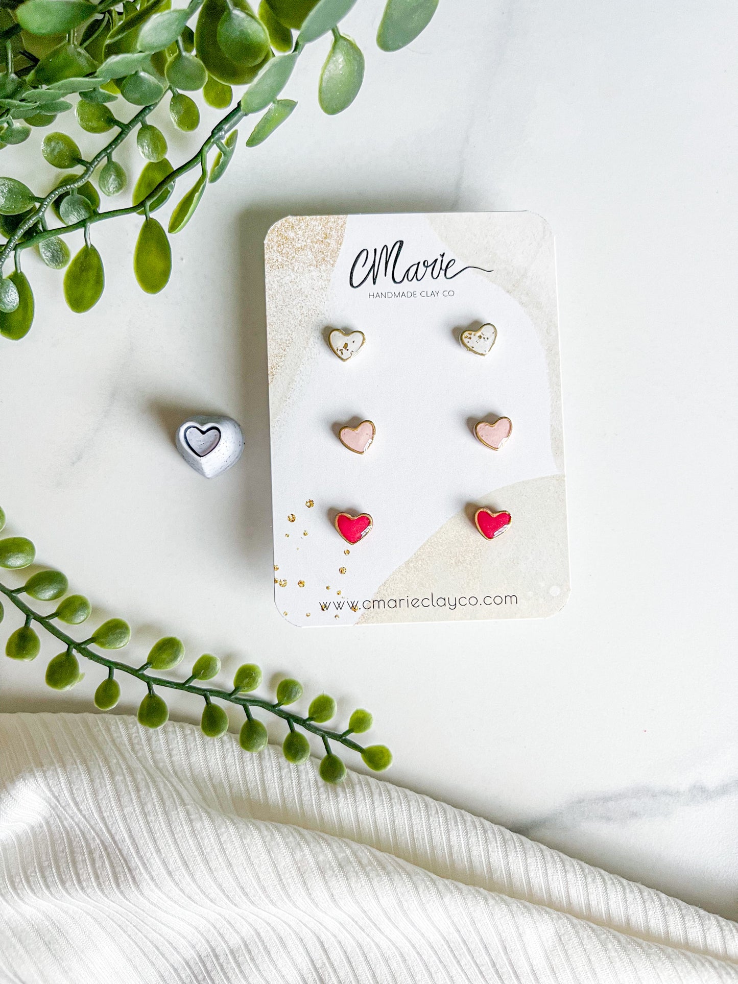 Micro Heart Stud 8mm Cutter