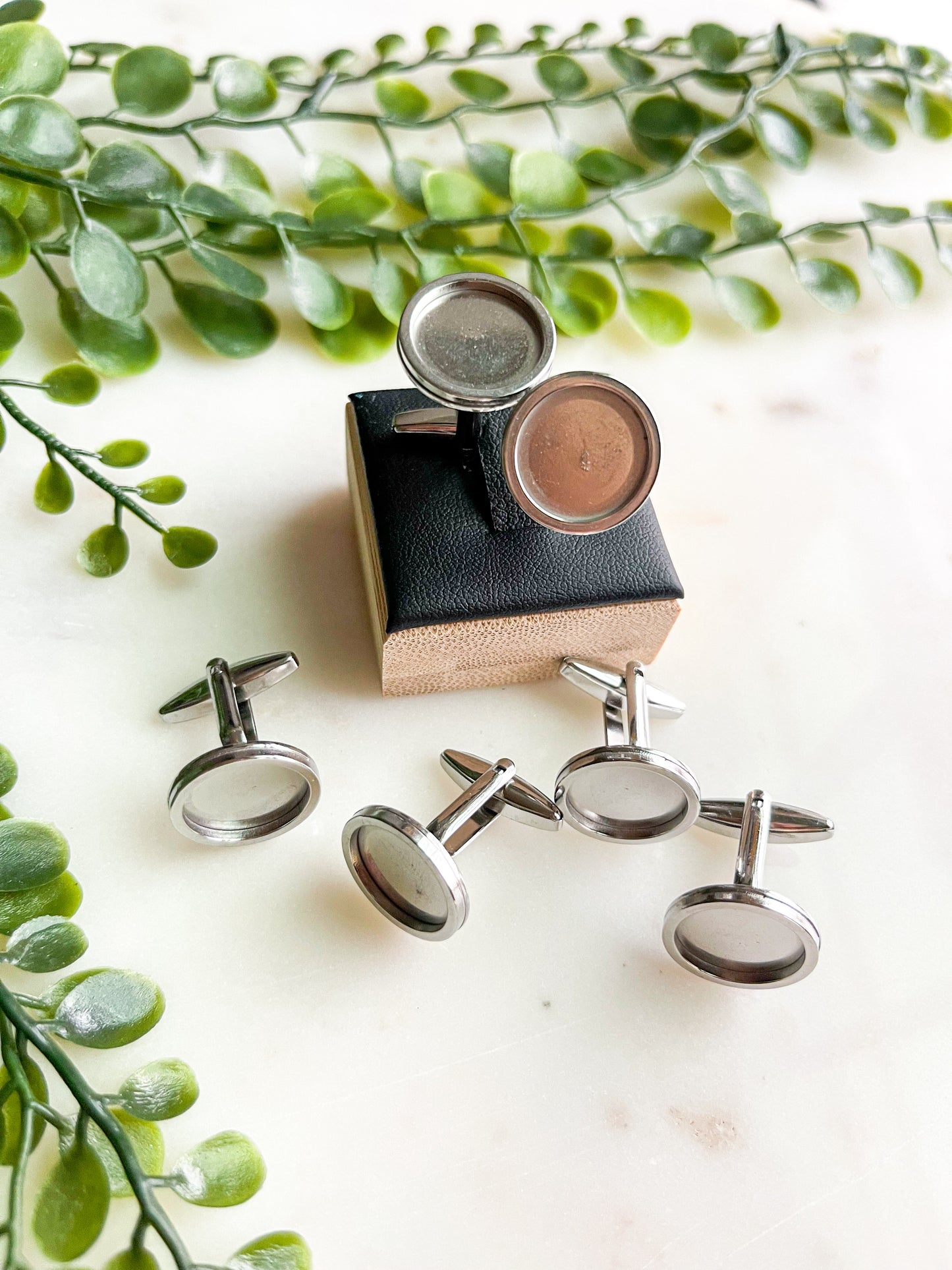 Stainless Steel Cuff Links 14mm