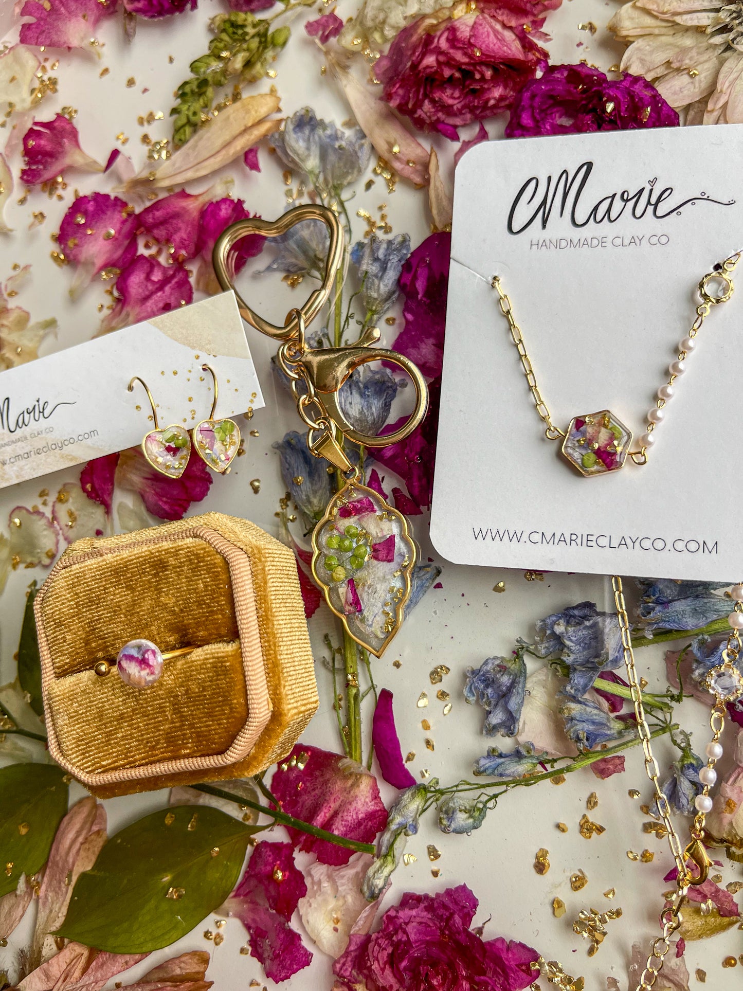 Gold Leaf Charm