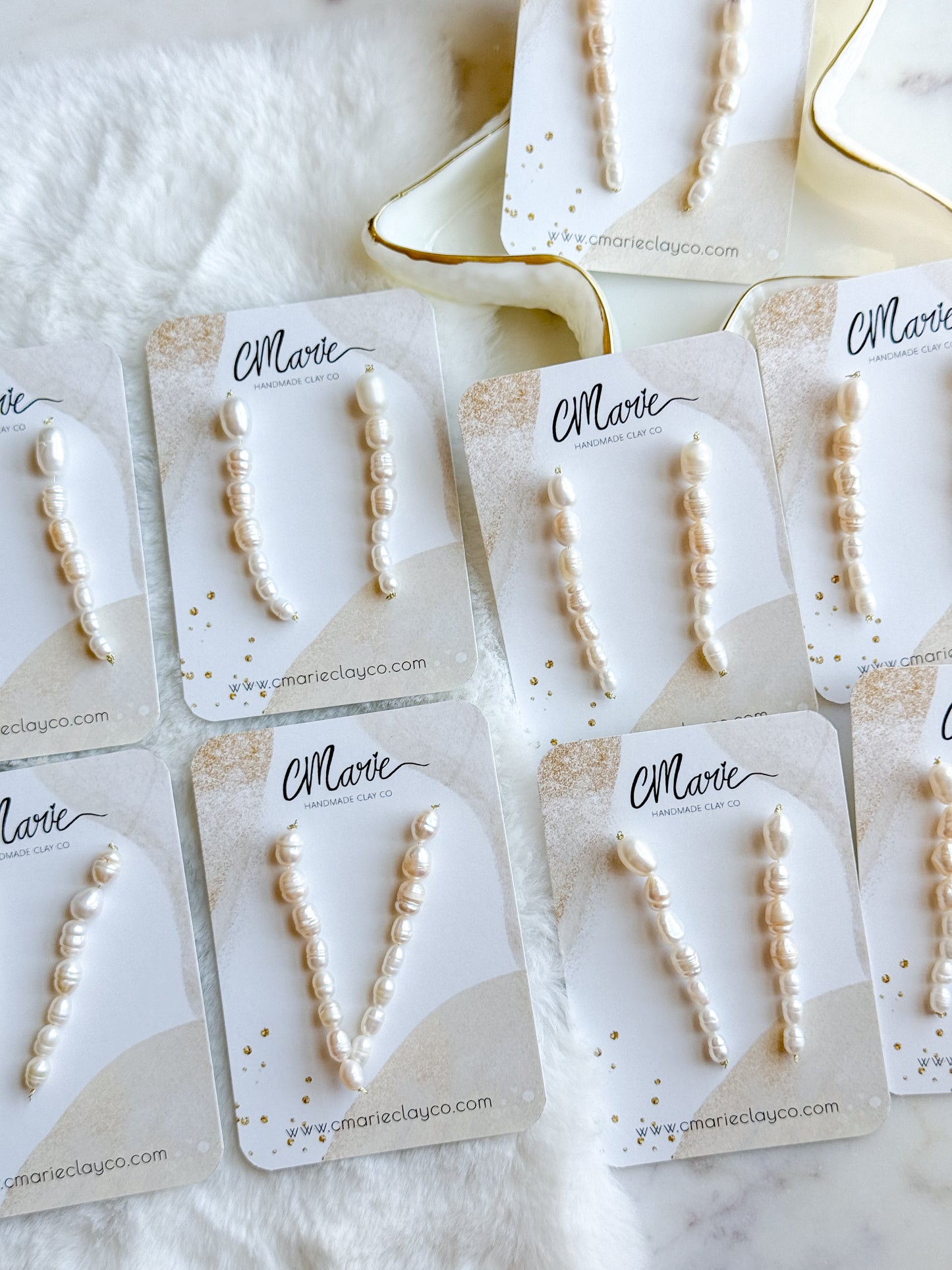 Fresh Water Pearl String Earring
