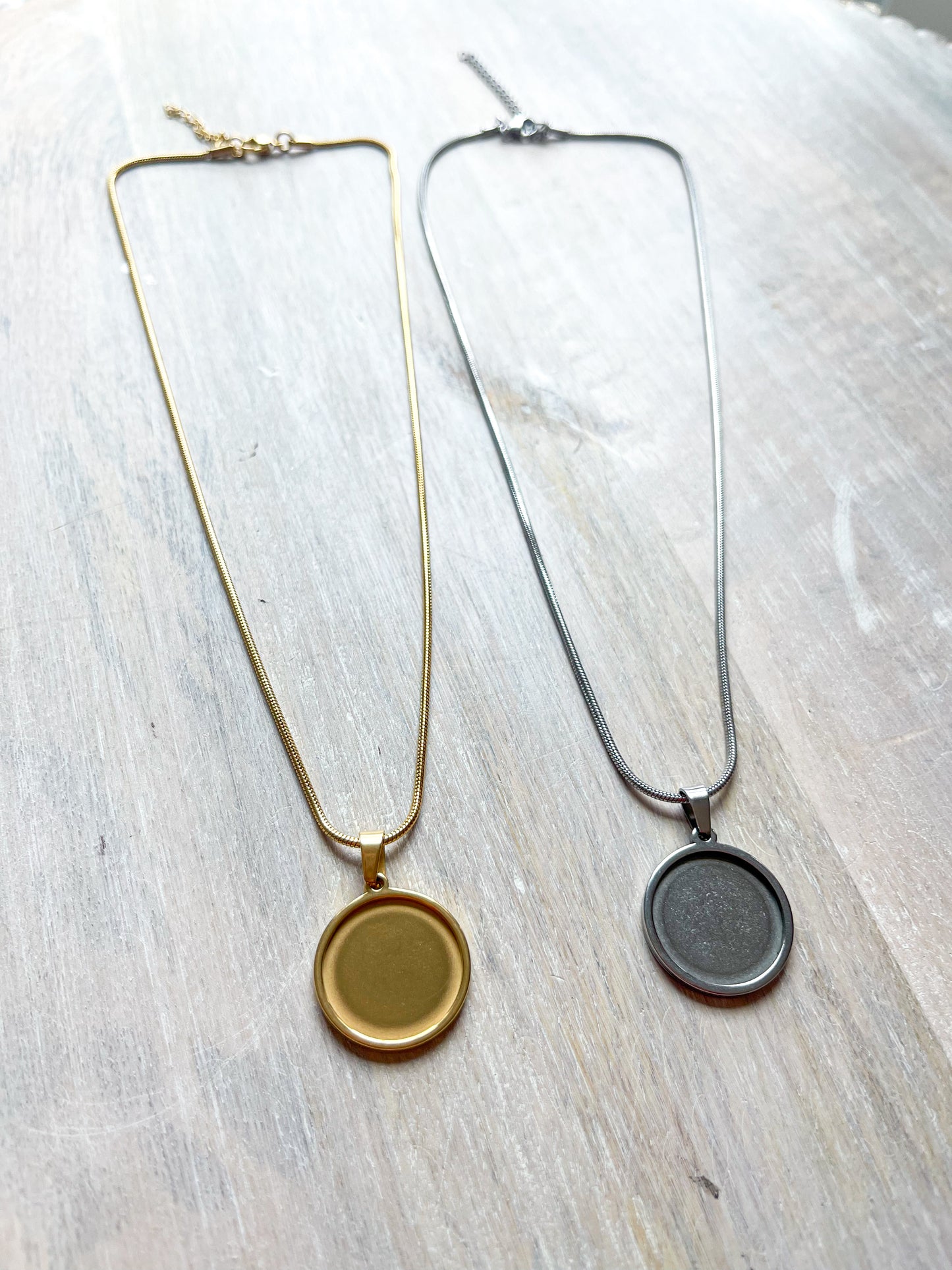 Necklace Round Blanks