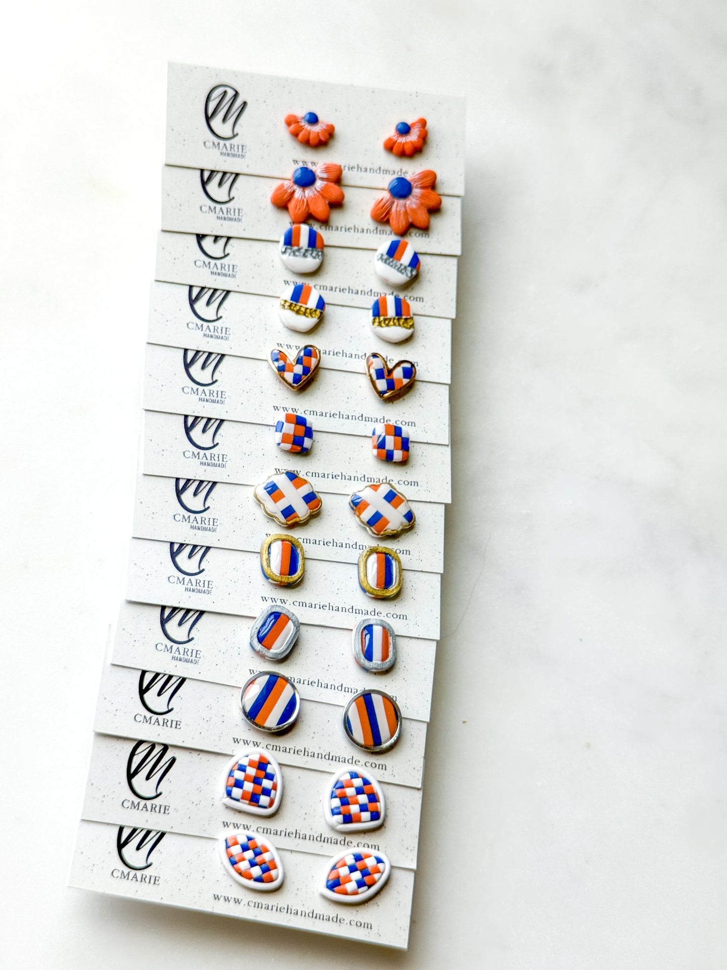 Orange and Blue Collection