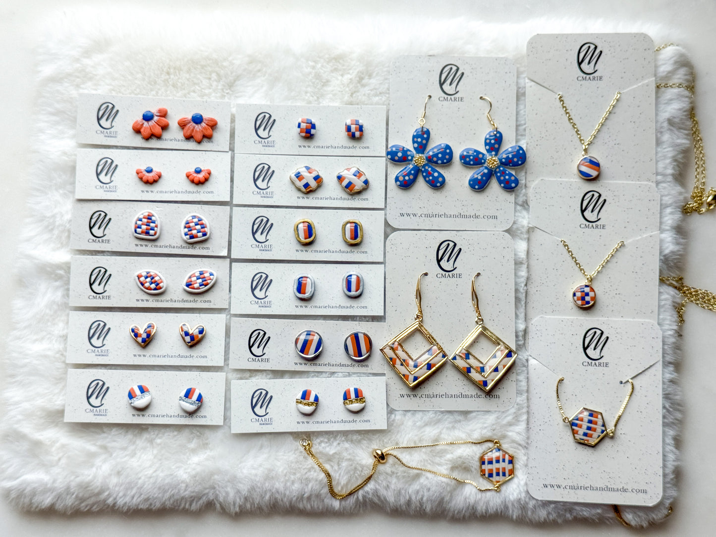 Orange and Blue Collection