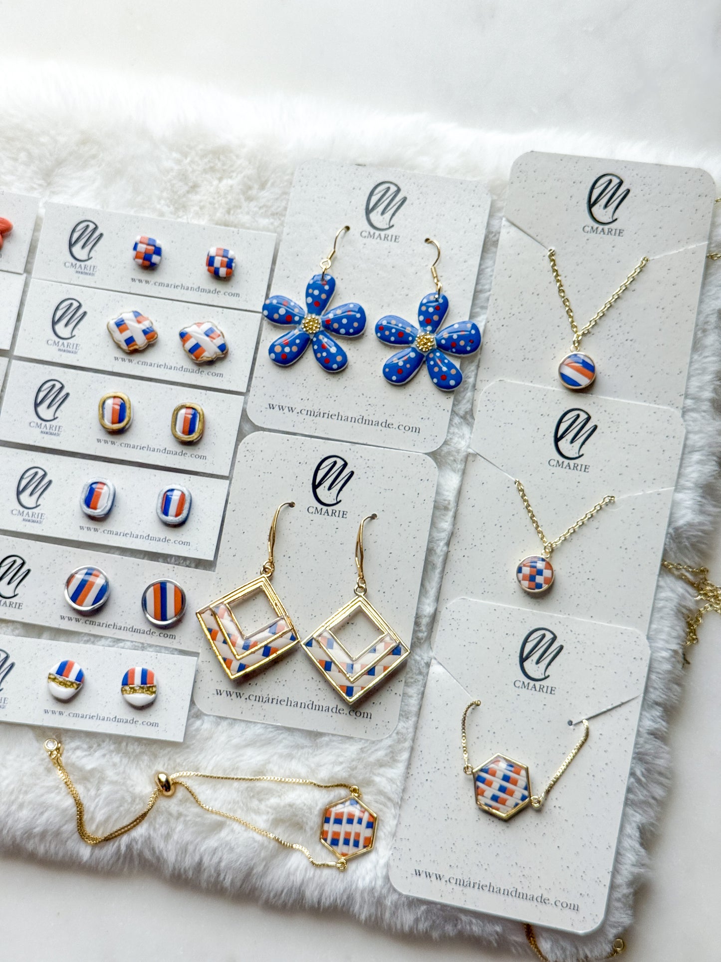 Orange and Blue Collection