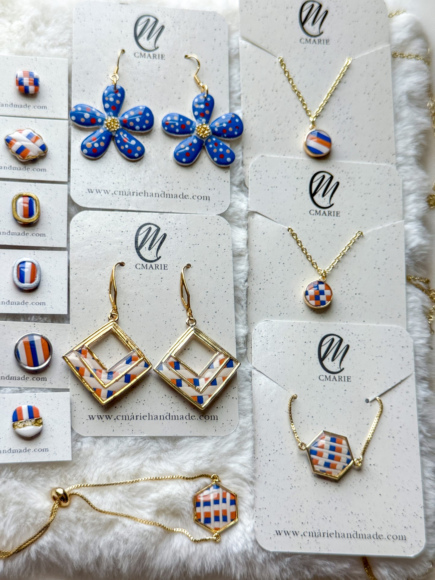 Orange and Blue Collection