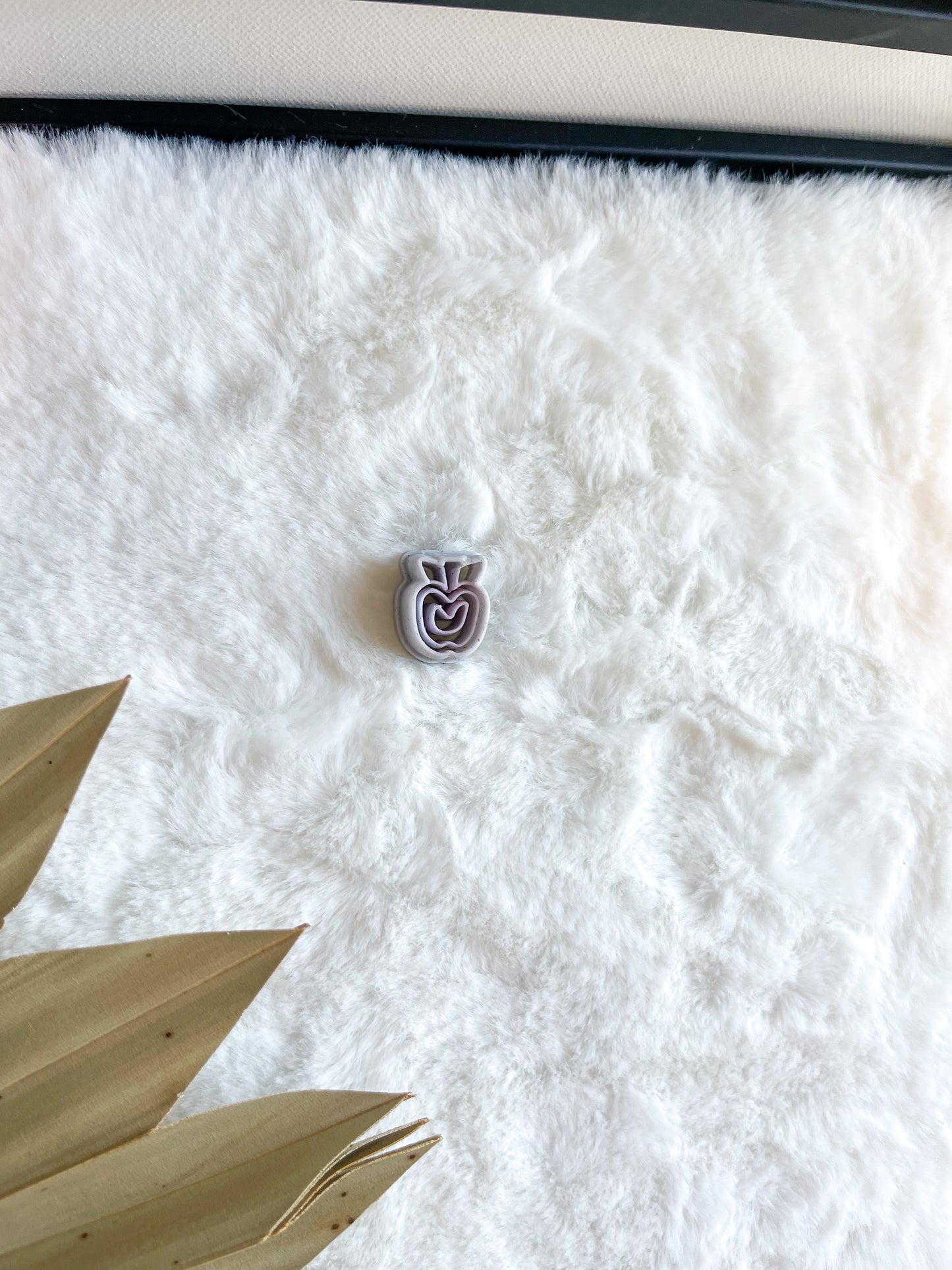 Detailed Apple Stud