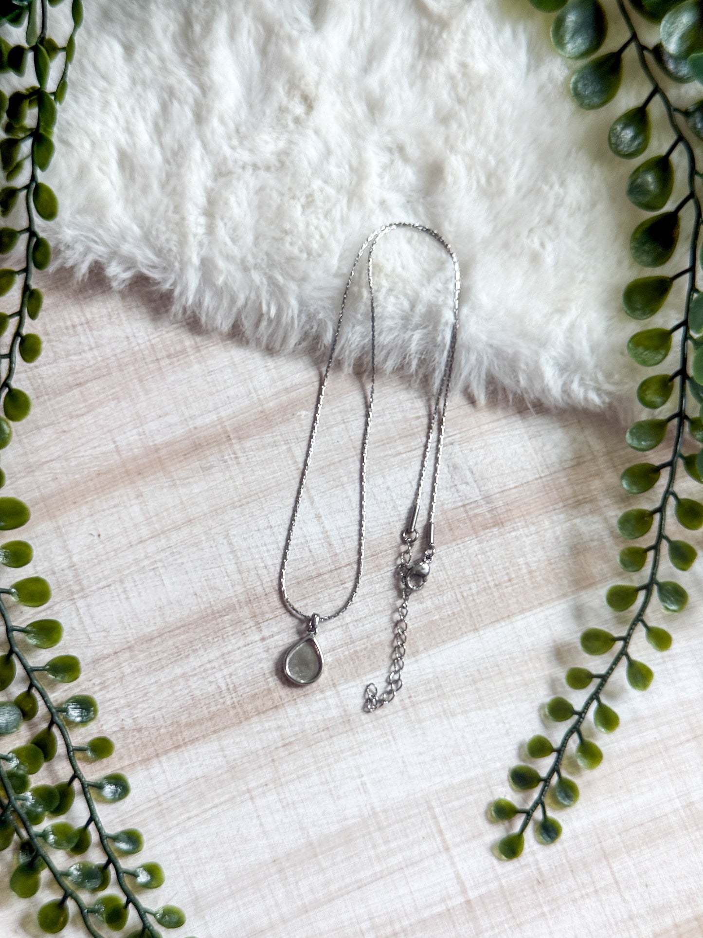 Pear Stainless Steel Necklace