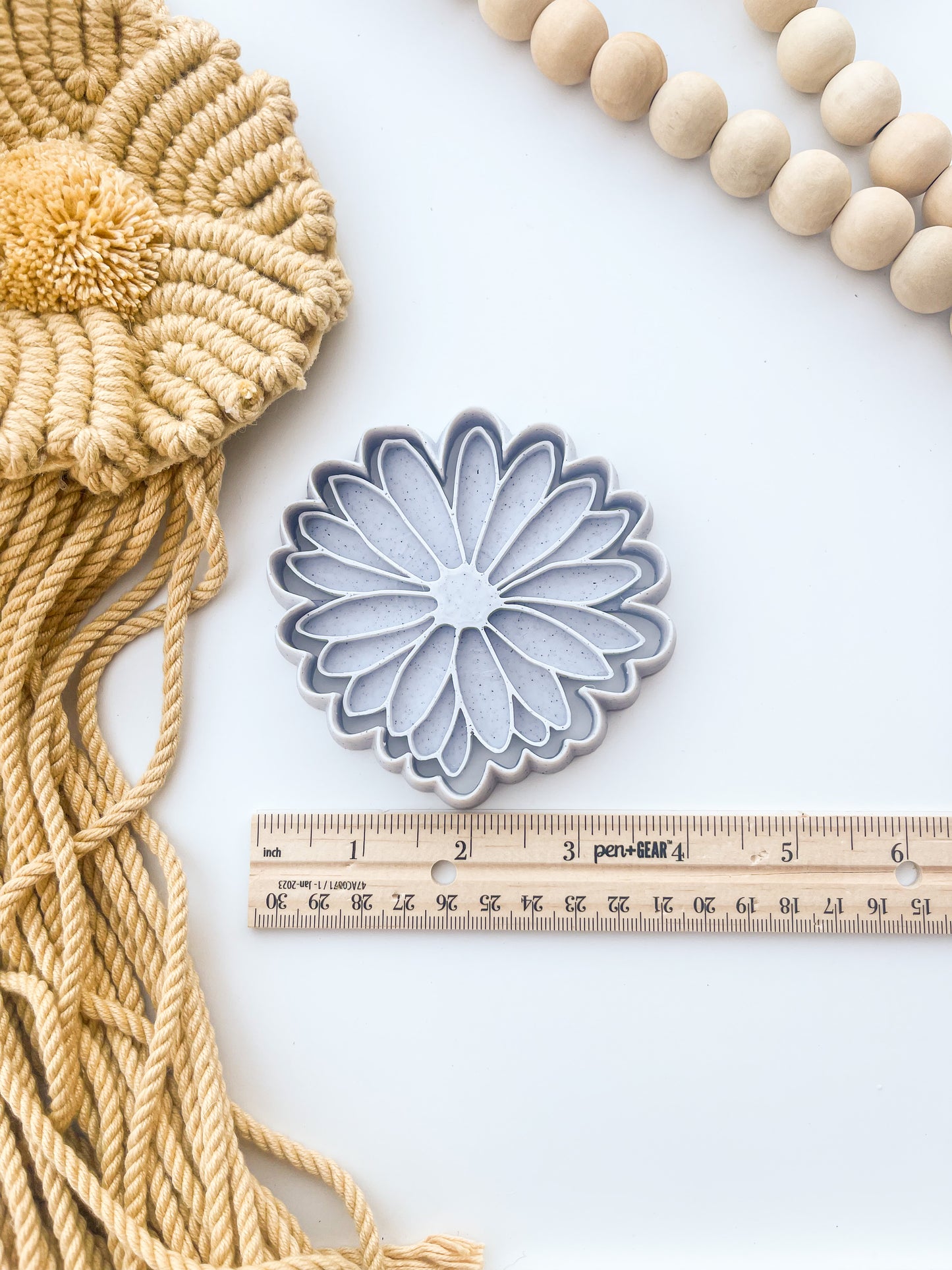 Imprint Flower Trinket Dish