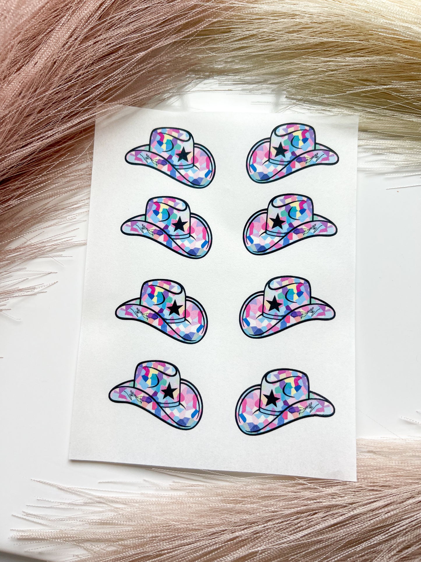 Transfer 36 (Rhinestone Cowgirl Hat)