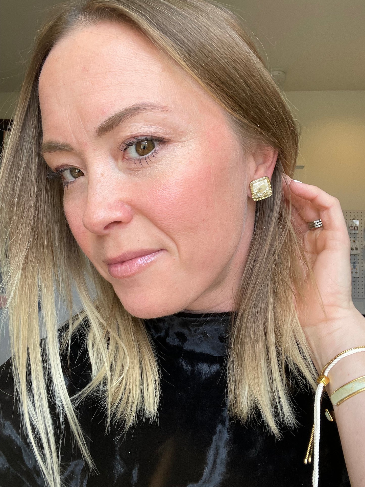Gold Rush Stud Earrings