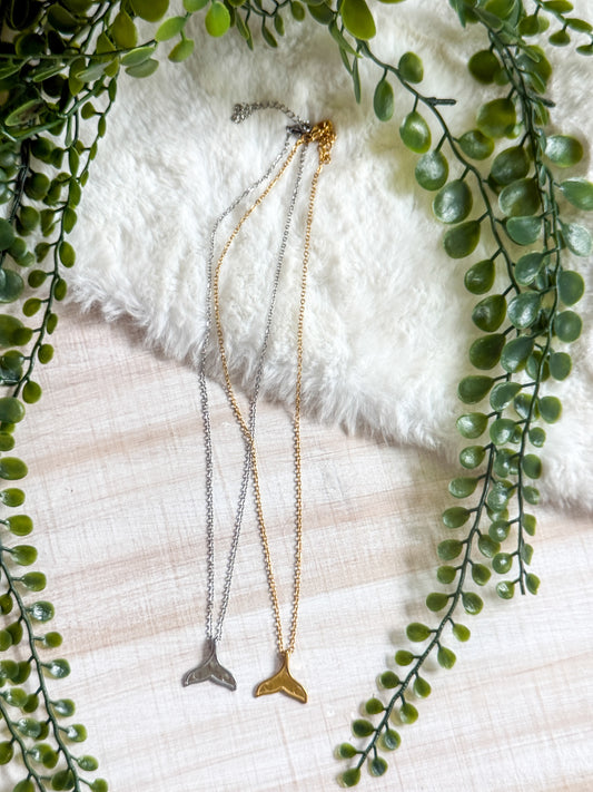 Mermaid Tail Stainless Steel Necklace