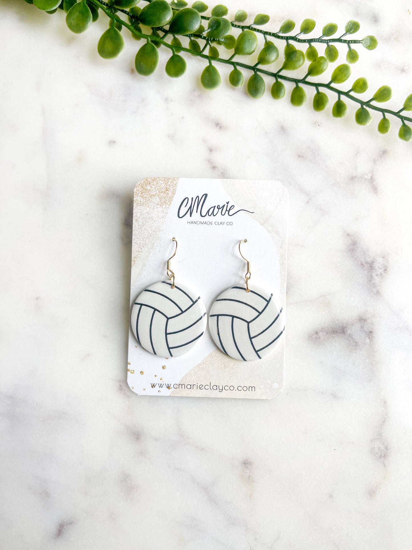 Volleyball Earrings