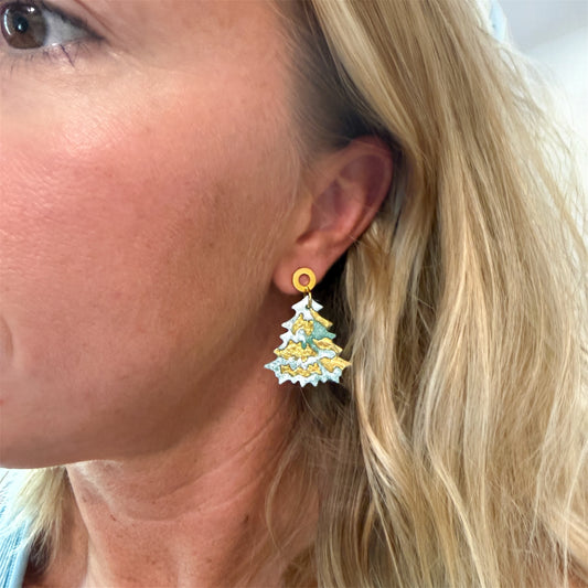 Christmas Tree Earrings