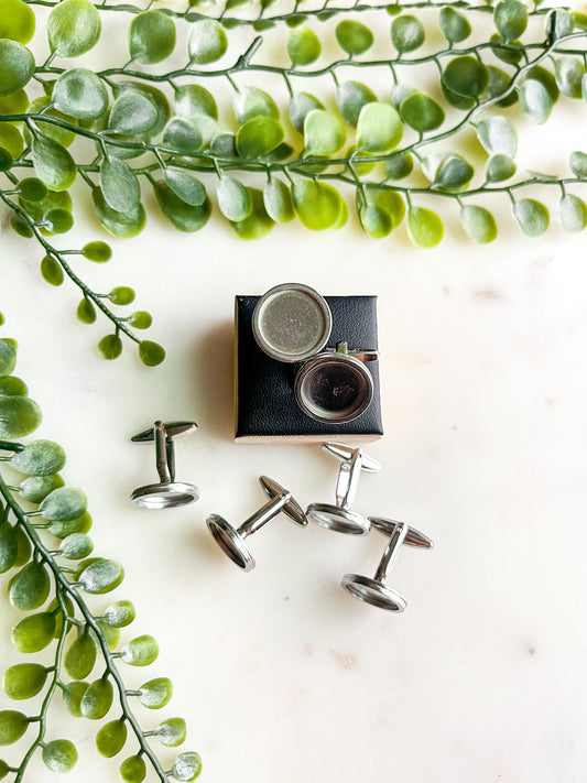 Stainless Steel Cuff Links 14mm