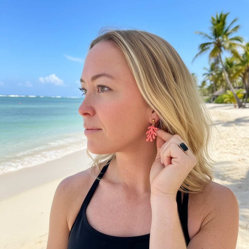 Coral Reef Earring