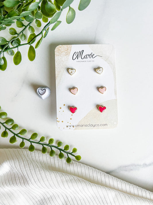 Micro Heart Stud 8mm Cutter