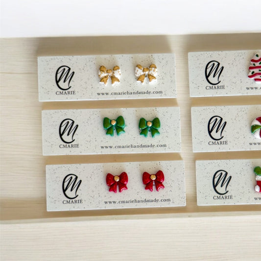 Mini Bow Studs