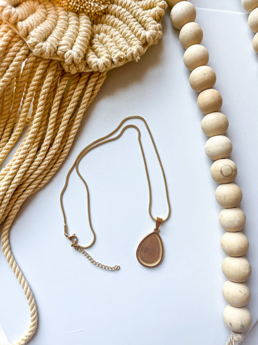 Necklace Teardrop Blanks