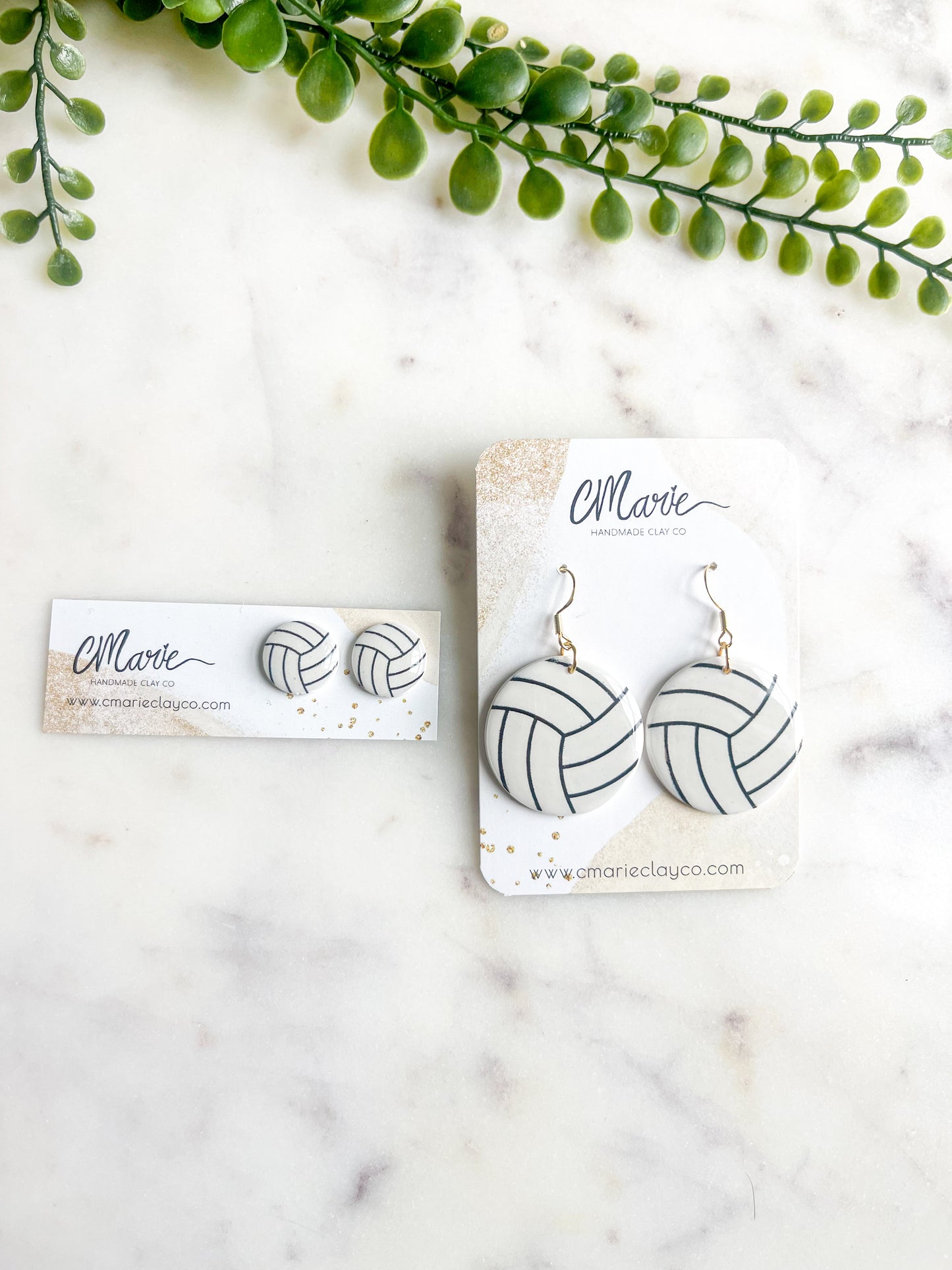 Volleyball Earrings