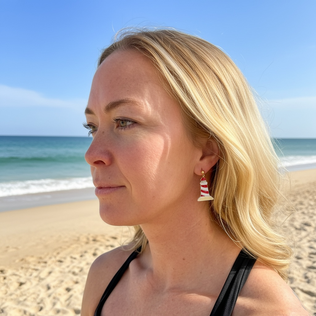 Lighthouse Earring