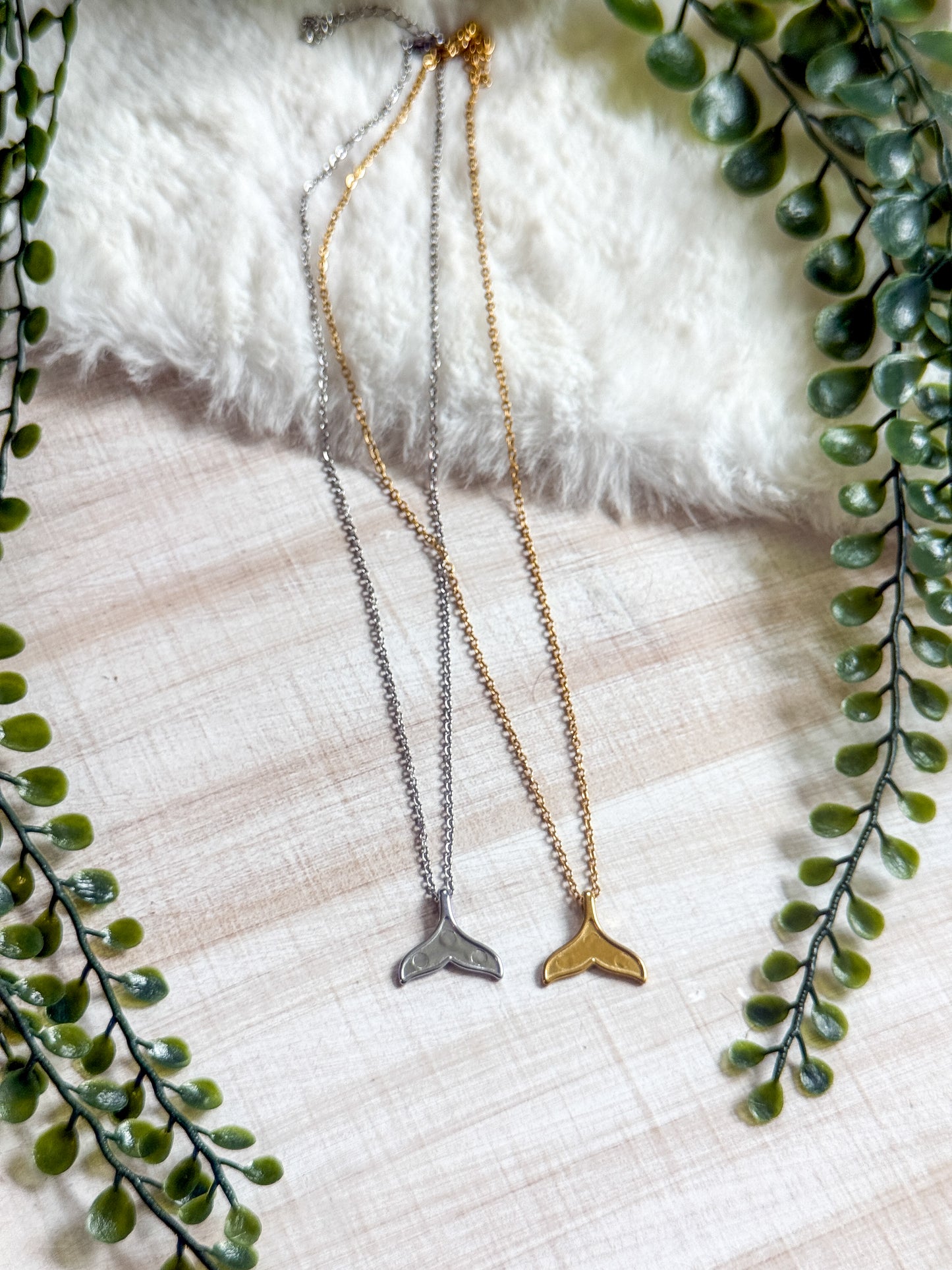 Mermaid Tail Stainless Steel Necklace