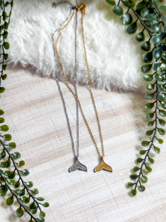 Mermaid Tail Stainless Steel Necklace