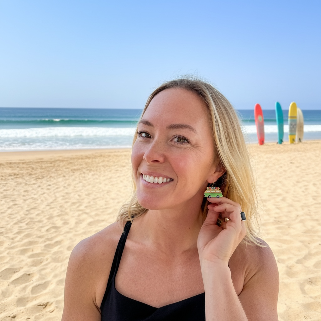 Surf’s Up Earring