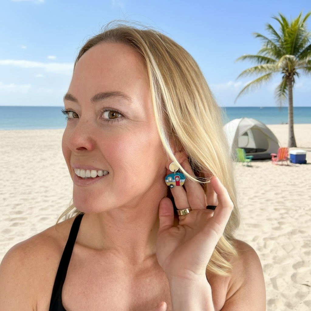 Let’s Camp Earring
