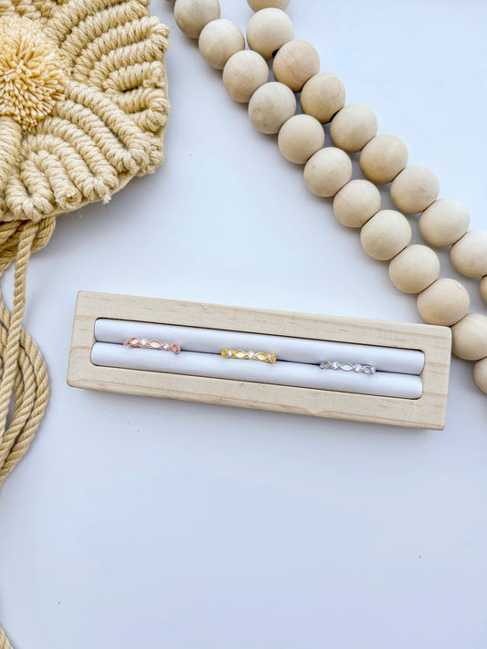 925 Sterling Band Diamond Accent