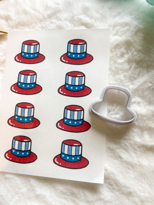 Uncle Sam Hat (Transfer to match available)