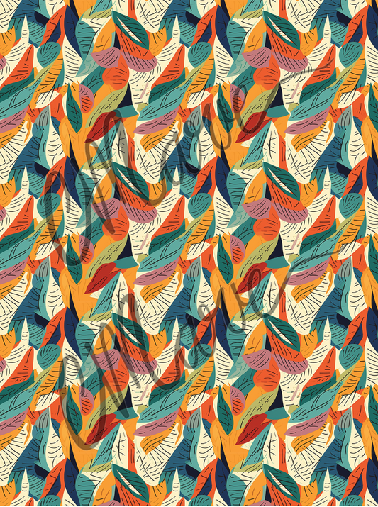 Transfer 14 (Colorful Leaves)